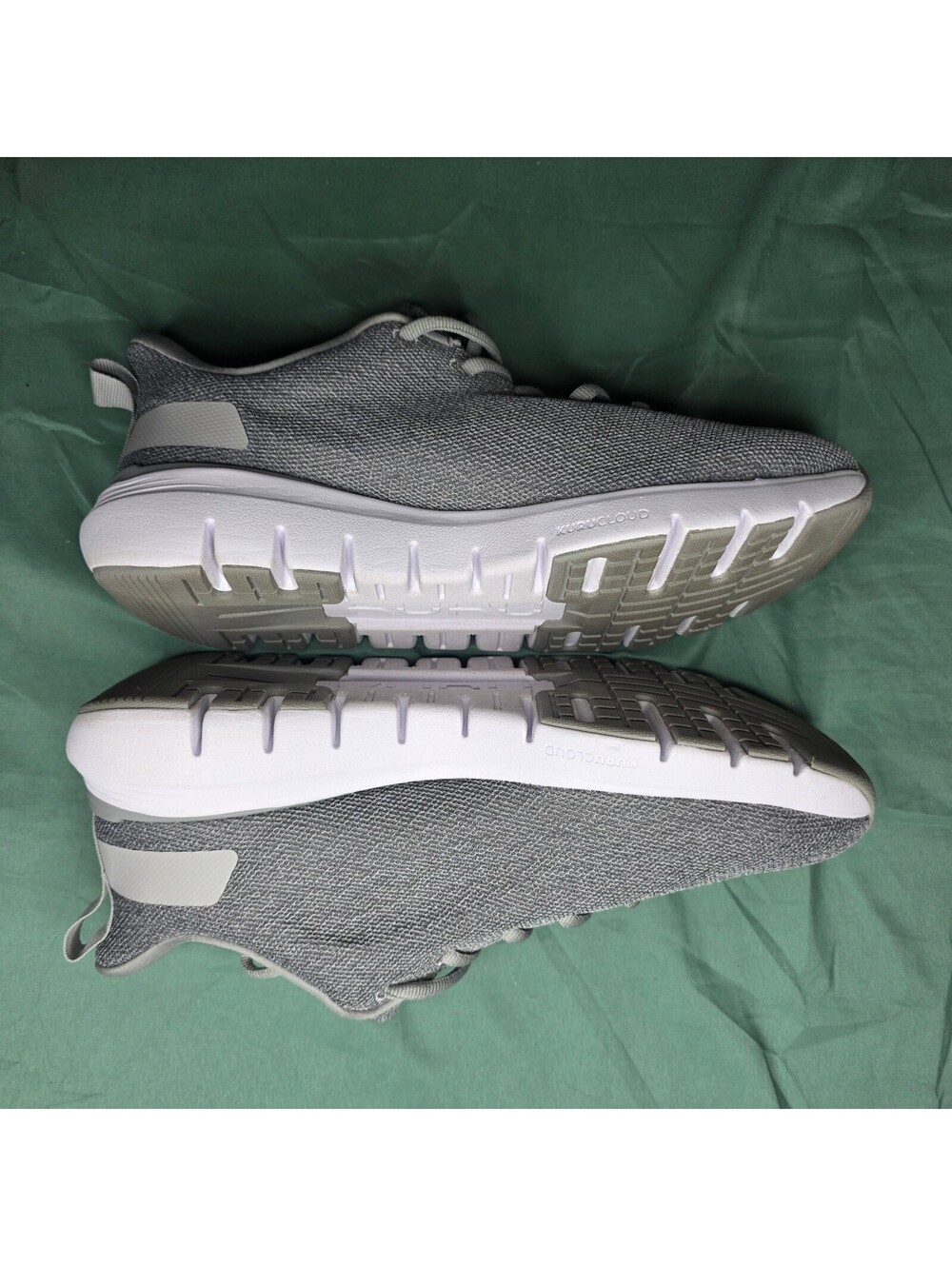 Kuru FLEX Via Men's. 9.5 Cool Gray Bright White - Picture 6 of 9